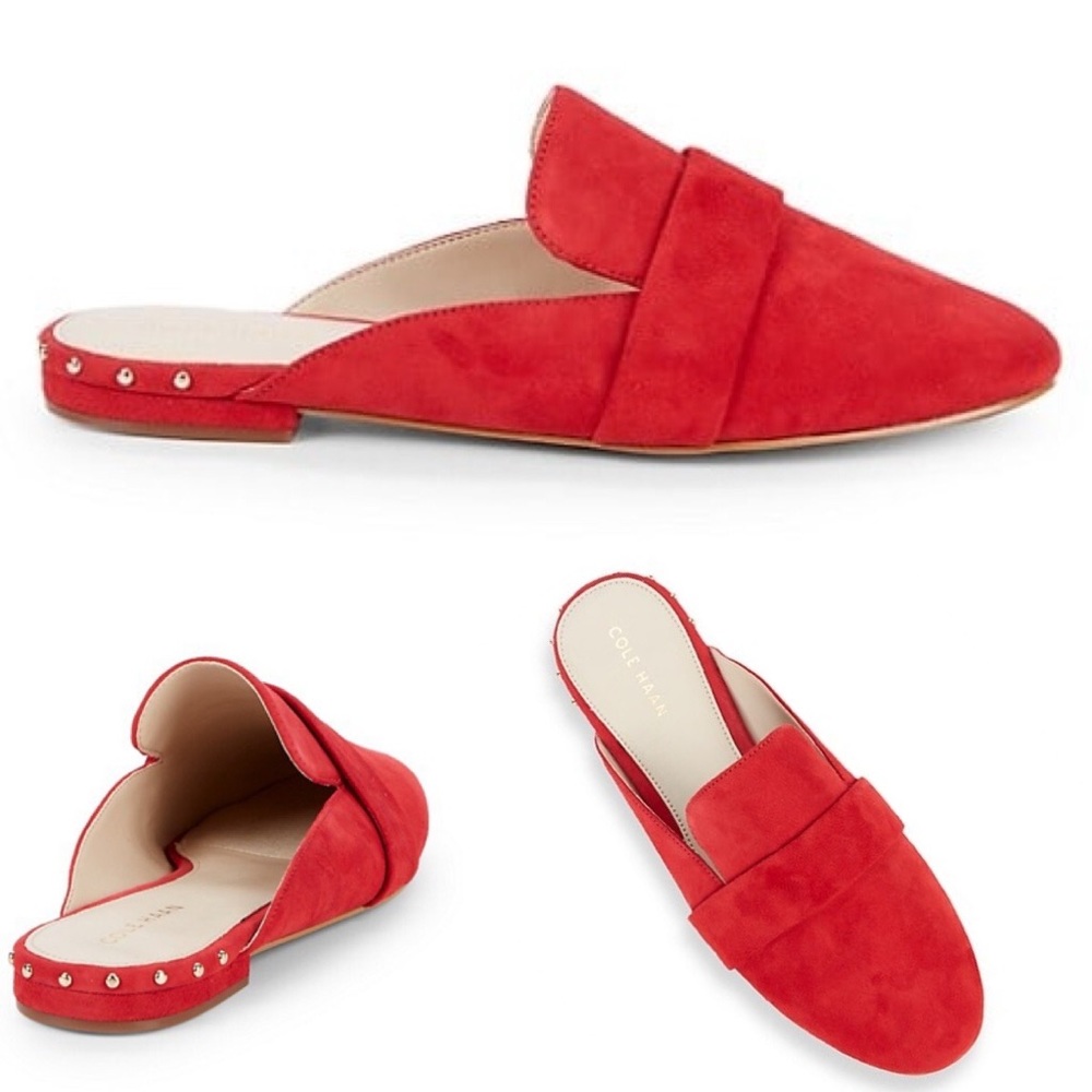 COLE HAAN DEACON MULE LOAFERS